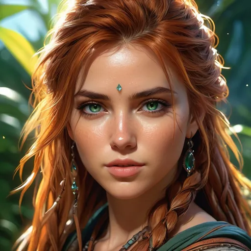 Prompt: aloy ((horizon forbidden west)) real human green eyes illustration by Marc Simonetti Carne Griffiths, Conrad Roset, 3D anime girl, Full HD render + immense detail + dramatic lighting + well lit + fine | ultra - detailed realism, full body art, lighting, high - quality, engraved, ((photorealistic)), ((hyperrealistic)), ((perfect eyes)), ((perfect skin)), ((perfect hair)), ((perfect shadow)), ((perfect light)) 800k UHD 100mm. 4D. 300k, 50mm, f/1.4, sharp focus, reflections, high-quality background , UHD, sharp focus, reflections, high-quality background illustration by Marc Simonetti Carne Griffiths, Conrad Roset, 3D anime girl, Full HD render + immense detail + dramatic lighting + well lit + fine | ultra - detailed realism, full body art, lighting, high - quality, engraved, ((photorealistic)), ((hyperrealistic)), ((perfect eyes)), ((perfect skin)), ((perfect hair)), ((perfect shadow)), ((perfect light))