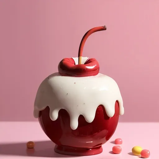 Prompt: candy apple