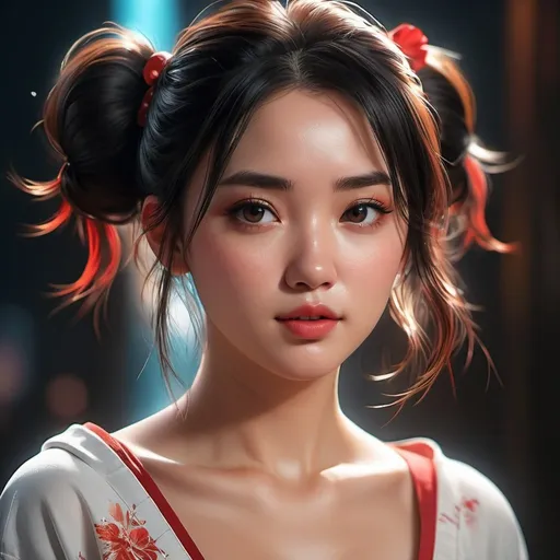 Prompt: pucca as a human
illustration by Marc Simonetti Carne Griffiths, Conrad Roset, 3D anime girl, Full HD render + immense detail + dramatic lighting + well lit + fine | ultra - detailed realism, full body art, lighting, high - quality, engraved, ((photorealistic)), ((hyperrealistic)), ((perfect eyes)), ((perfect skin)), ((perfect hair)), ((perfect shadow)), ((perfect light)) 800k UHD 100mm. 4D. 300k, 50mm, f/1.4, sharp focus, reflections, high-quality background , UHD, sharp focus, reflections, high-quality background illustration by Marc Simonetti Carne Griffiths, Conrad Roset, 3D anime girl, Full HD render + immense detail + dramatic lighting + well lit + fine | ultra - detailed realism, full body art, lighting, high - quality, engraved, ((photorealistic)), ((hyperrealistic)), ((perfect eyes)), ((perfect skin)), ((perfect hair)), ((perfect shadow)), ((perfect light))