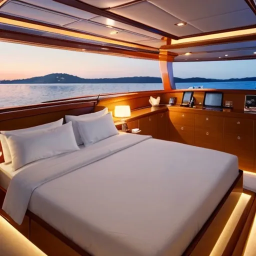 Prompt: luxurious yacht