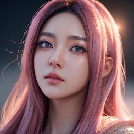 Prompt:  Nezuko Kamado, smooth soft skin, big dreamy eyes, black eye liner, pink long big lashes, fake eyelashes, beautiful intricate colored pink hair, symmetrical, anime wide eyes, soft lighting, detailed face, by makoto shinkai, stanley artgerm lau, wlop, rossdraws, , looking into camera 
Heavenly beauty, 256k, 100cm, f/1. 10, high detail, sharp focus, perfect anatomy, highly detailed, detailed and high quality background, oil painting, digital painting, Trending on artstation, UHD, 128K, quality, Big Eyes, artgerm, highest quality stylized character concept masterpiece, award winning digital 3d, hyper-realistic, intricate, 256K, UHD, HDR, image of a gorgeous, beautiful, dirty, highly detailed face, hyper-realistic facial features, cinematic 4D volumetric,ultrarealistic, perfect face, ultrafuturistic background heavenly beauty, 256k, 100cm, f/1. 10, high detail, sharp focus, perfect anatomy, highly detailed, detailed and high quality background, digital painting, Trending on artstation, UHD, 128K, quality, Big Eyes, artgerm, highest quality stylized character concept masterpiece, award winning digital 4d, hyper-realistic, intricate, 256K, UHD, HDR, image of a gorgeous, beautiful, dirty, highly detailed face, hyper-realistic facial features, cinematic 4D volumetric, 4D anime girl, Full HD render + immense detail + dramatic lighting + well lit + fine | ultra - detailed realism, full body art, lighting, high - quality, engraved, ((photorealistic)), ((hyperrealistic))