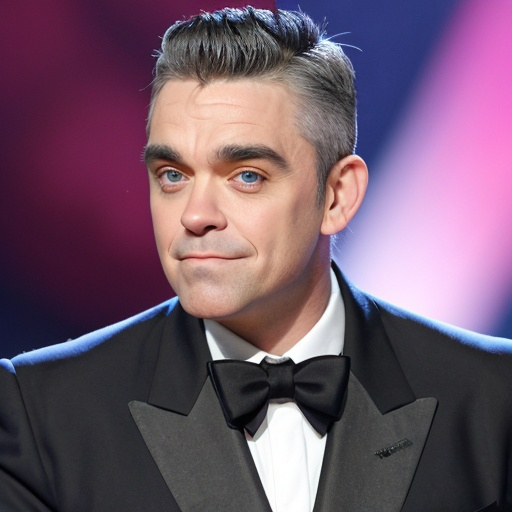 Prompt: robbie williams