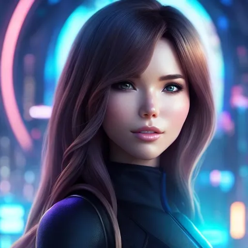 Prompt: woman , kim possible  , real, ultrarealistic, perfect face, perfect skin, perfect body, ultrafuturistic background

Illustration by Makoto shinkai.

heavenly beauty, 128k, 50mm, f/1. 4, high detail, sharp focus, perfect anatomy, highly detailed, detailed and high quality background, oil painting, digital painting, Trending on artstation, UHD, 128K, quality, Big Eyes, artgerm, highest quality stylized character concept masterpiece, award winning digital 3d, hyper-realistic, intricate, 128K, UHD, HDR, image of a gorgeous, beautiful, dirty, highly detailed face, hyper-realistic facial features, cinematic 3D volumetric,  3D anime girl, Full HD render + immense detail + dramatic lighting + well lit + fine | ultra - detailed realism, full body art, lighting, high - quality, engraved, ((photorealistic)), ((hyperrealistic))