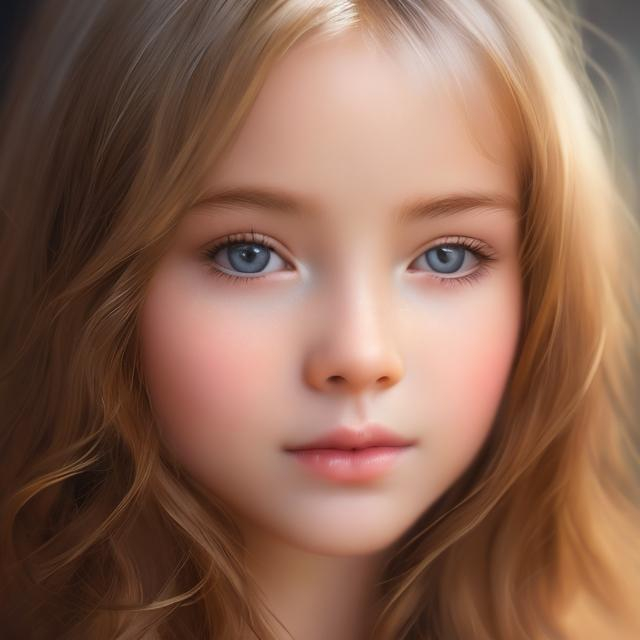Prompt: a girl american portrait heavenly beauty, 128k, 50mm, f/1. 4, high detail, sharp focus, perfect anatomy, highly detailed, detailed and high quality background, oil painting, digital painting, Trending on artstation, UHD, 128K, quality, Big Eyes, artgerm, highest quality stylized character concept masterpiece, award winning digital 3d, hyper-realistic, intricate, 128K, UHD, HDR, image of a gorgeous, beautiful, dirty, highly detailed face, hyper-realistic facial features, cinematic 3D volumetric, illustration by Marc Simonetti, Carne Griffiths, Conrad Roset, 3D anime girl, Full HD render + immense detail + dramatic lighting + well lit + fine | ultra - detailed realism, full body art, lighting, high - quality, engraved, ((photorealistic)), ((hyperrealistic)), ((perfect eyes)), ((perfect skin)), ((perfect hair))