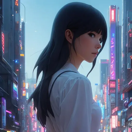 Prompt: woman  , real , human , ultrarealistic, perfect face, ultrafuturistic background

Illustration by Makoto shinkai.

heavenly beauty, 128k, 50mm, f/1. 4, high detail, sharp focus, perfect anatomy, highly detailed, detailed and high quality background, oil painting, digital painting, Trending on artstation, UHD, 128K, quality, Big Eyes, artgerm, highest quality stylized character concept masterpiece, award winning digital 3d, hyper-realistic, intricate, 128K, UHD, HDR, image of a gorgeous, beautiful, dirty, highly detailed face, hyper-realistic facial features, cinematic 3D volumetric,  3D anime girl, Full HD render + immense detail + dramatic lighting + well lit + fine | ultra - detailed realism, full body art, lighting, high - quality, engraved, ((photorealistic)), ((hyperrealistic))