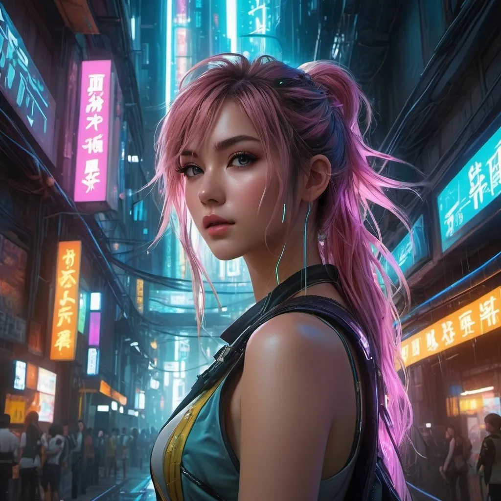 Prompt: Fantasy Creature Prompt: Illustrate a mythical creature that guards an ancient temple in the jungle, half-animal, half-plant.cyberpunk manga girl with neon pastel long hair, and a futuristic outfit. She stands in a dark alley in the city, lit by neon lights and advertising holograms. The atmosphere is full of mystery and adventure, reflecting a world where technology and humanity intersect in complex ways. The style should be dynamic and rich in detail, capturing the essence of the cyberpunk genre ,wore, face , Design a flying city in the sky, powered by advanced technologies
illustration by Marc Simonetti Carne Griffiths, Conrad Roset, 3D anime girl, Full HD render + immense detail + dramatic lighting + well lit + fine | ultra - detailed realism, full body art, lighting, high - quality, engraved, ((photorealistic)), ((hyperrealistic)), ((perfect eyes)), ((perfect skin)), ((perfect hair)), ((perfect shadow)), ((perfect light)) 800k UHD 100mm. 4D. 300k, 50mm, f/1.4, sharp focus, reflections, high-quality background , UHD, sharp focus, reflections, high-quality background illustration by Marc Simonetti Carne Griffiths, Conrad Roset, 3D anime girl, Full HD render + immense detail + dramatic lighting + well lit + fine | ultra - detailed realism, full body art, lighting, high - quality, engraved, ((photorealistic)), ((hyperrealistic)), ((perfect eyes)), ((perfect skin)), ((perfect hair)), ((perfect shadow)), ((perfect light))