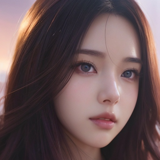 Prompt: Closeup face portrait of a {person}, smooth soft skin, big dreamy eyes, beautiful intricate colored hair, symmetrical, anime wide eyes, soft lighting, detailed face, by makoto shinkai, stanley artgerm lau, wlop, rossdraws, concept art, digital painting, looking into camera
anime portrait of a {character}, anime eyes, beautiful intricate {color} hair, shimmer in the air, symmetrical, in re:Zero style, concept art, digital painting, looking into camera, square image