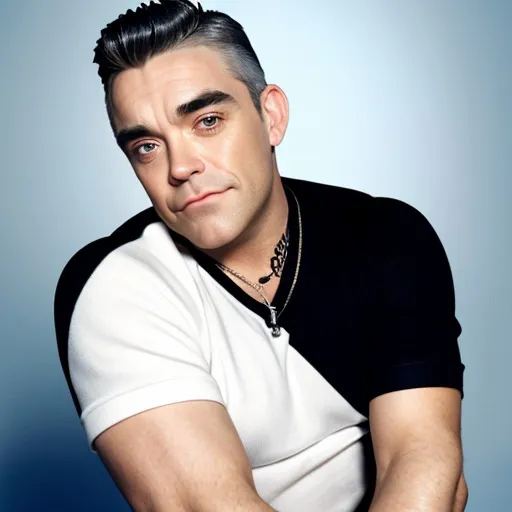 Prompt: robbie williams