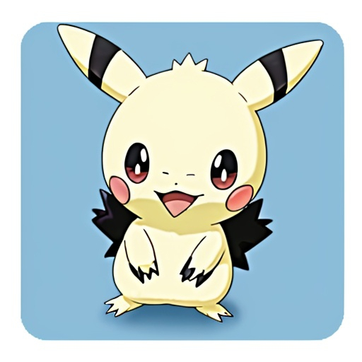 Prompt: create  a cute pokemon