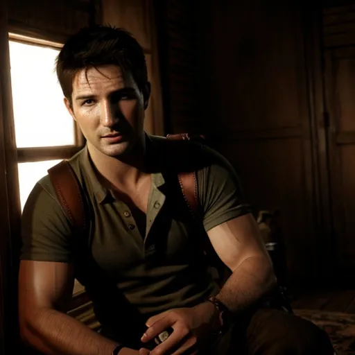 Prompt: nathan drake , uncharted 