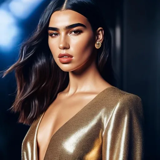 Prompt: DUA-LIPA

Capture a precise, professional-grade in the highest possible quality photography . she wears light clothes The background is a dark nightclub, in which she dances heavenly beauty, 128k, 50mm, f/1. 4, high detail, sharp focus, perfect anatomy, highly detailed, detailed and high quality background, oil painting, digital painting, Trending on artstation, UHD, 128K, quality, Big Eyes, artgerm, highest quality stylized character concept masterpiece, award winning digital 3d, hyper-realistic, intricate, 128K, UHD, HDR, image of a gorgeous, beautiful, dirty, highly detailed face, hyper-realistic facial features, cinematic 3D volumetric, illustration by Marc Simonetti, Carne Griffiths, Conrad Roset, 3D anime girl, Full HD render + immense detail + dramatic lighting + well lit + fine | ultra - detailed realism, full body art, lighting, high - quality, engraved, ((photorealistic)), ((hyperrealistic)), ((perfect eyes)), ((perfect skin)), ((perfect hair))