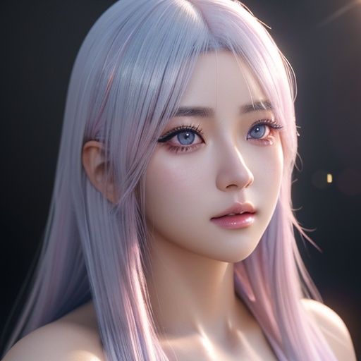 Prompt: a siren , woman, smooth soft skin, big dreamy eyes, black eye liner, pink long big lashes, fake eyelashes, beautiful intricate colored white hair, symmetrical, anime wide eyes, soft lighting, detailed face, by makoto shinkai, stanley artgerm lau, wlop, rossdraws, , looking into camera 
Heavenly beauty, 256k, 100cm, f/1. 10, high detail, sharp focus, perfect anatomy, highly detailed, detailed and high quality background, oil painting, digital painting, Trending on artstation, UHD, 128K, quality, Big Eyes, artgerm, highest quality stylized character concept masterpiece, award winning digital 3d, hyper-realistic, intricate, 256K, UHD, HDR, image of a gorgeous, beautiful, dirty, highly detailed face, hyper-realistic facial features, cinematic 4D volumetric,ultrarealistic, perfect face, ultrafuturistic background heavenly beauty, 256k, 100cm, f/1. 10, high detail, sharp focus, perfect anatomy, highly detailed, detailed and high quality background, digital painting, Trending on artstation, UHD, 128K, quality, Big Eyes, artgerm, highest quality stylized character concept masterpiece, award winning digital 4d, hyper-realistic, intricate, 256K, UHD, HDR, image of a gorgeous, beautiful, dirty, highly detailed face, hyper-realistic facial features, cinematic 4D volumetric, 4D anime girl, Full HD render + immense detail + dramatic lighting + well lit + fine | ultra - detailed realism, full body art, lighting, high - quality, engraved, ((photorealistic)), ((hyperrealistic))