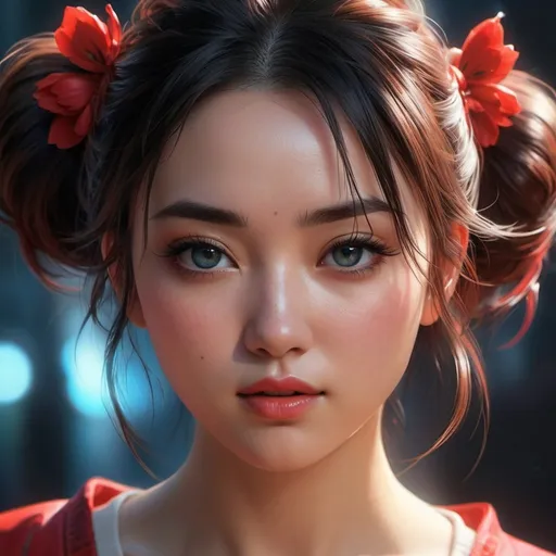 Prompt: pucca as a human
illustration by Marc Simonetti Carne Griffiths, Conrad Roset, 3D anime girl, Full HD render + immense detail + dramatic lighting + well lit + fine | ultra - detailed realism, full body art, lighting, high - quality, engraved, ((photorealistic)), ((hyperrealistic)), ((perfect eyes)), ((perfect skin)), ((perfect hair)), ((perfect shadow)), ((perfect light)) 800k UHD 100mm. 4D. 300k, 50mm, f/1.4, sharp focus, reflections, high-quality background , UHD, sharp focus, reflections, high-quality background illustration by Marc Simonetti Carne Griffiths, Conrad Roset, 3D anime girl, Full HD render + immense detail + dramatic lighting + well lit + fine | ultra - detailed realism, full body art, lighting, high - quality, engraved, ((photorealistic)), ((hyperrealistic)), ((perfect eyes)), ((perfect skin)), ((perfect hair)), ((perfect shadow)), ((perfect light))