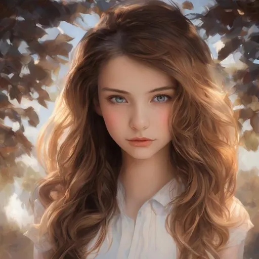 Prompt: a girl american portrait heavenly beauty, 128k, 50mm, f/1. 4, high detail, sharp focus, perfect anatomy, highly detailed, detailed and high quality background, oil painting, digital painting, Trending on artstation, UHD, 128K, quality, Big Eyes, artgerm, highest quality stylized character concept masterpiece, award winning digital 3d, hyper-realistic, intricate, 128K, UHD, HDR, image of a gorgeous, beautiful, dirty, highly detailed face, hyper-realistic facial features, cinematic 3D volumetric, illustration by Marc Simonetti, Carne Griffiths, Conrad Roset, 3D anime girl, Full HD render + immense detail + dramatic lighting + well lit + fine | ultra - detailed realism, full body art, lighting, high - quality, engraved, ((photorealistic)), ((hyperrealistic)), ((perfect eyes)), ((perfect skin)), ((perfect hair))