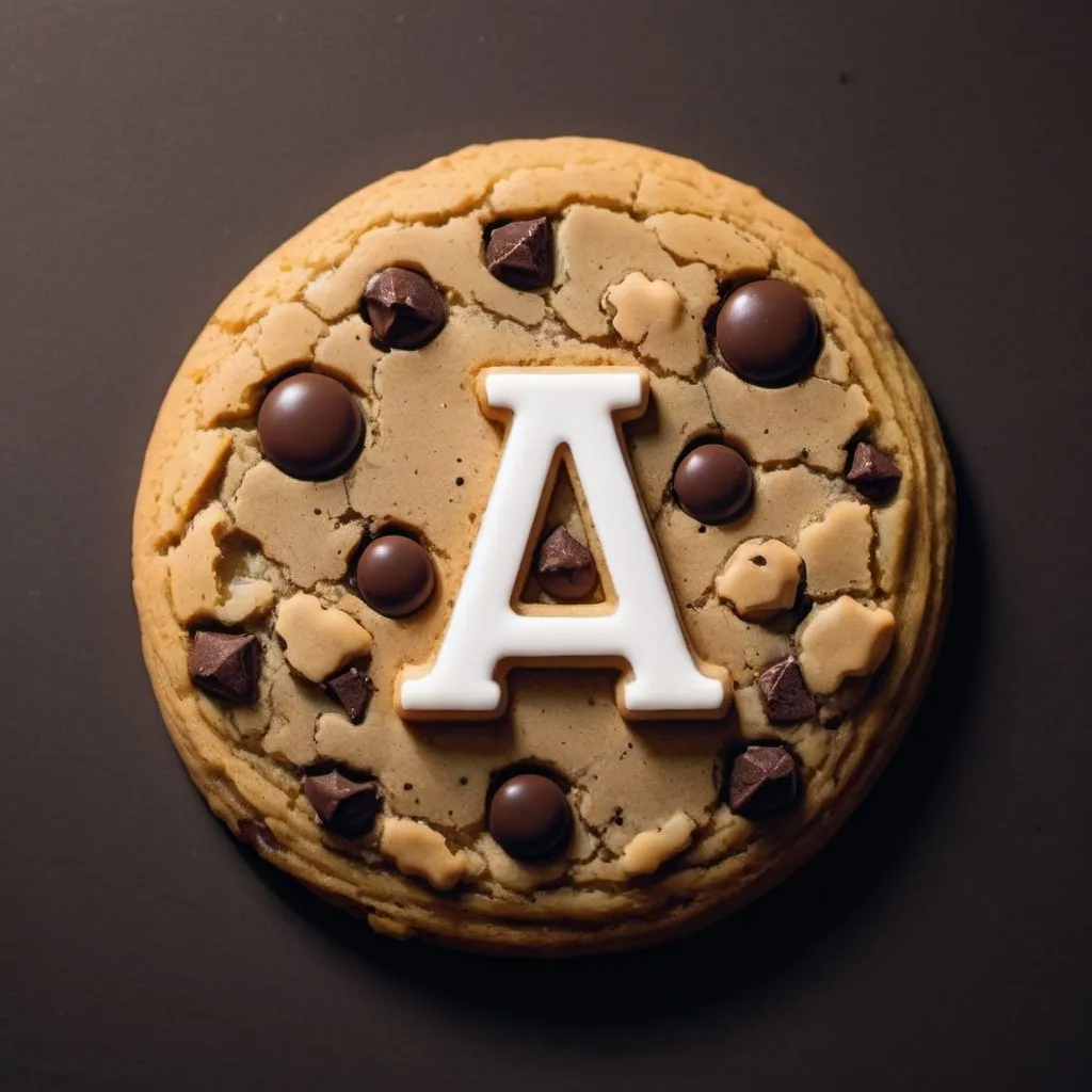 Prompt: A Cookie logo crypto
