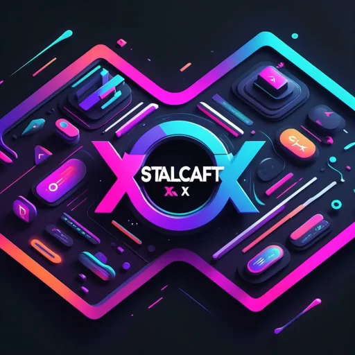 Prompt: (accurately spelled text "Stalcraft x"), (Pwet at middle), (We want you at down below), vibrant colors, dynamic design, futuristic theme, visually striking background, bold typography, modern style, sharp contrast, high-quality details, immersive atmosphere, captivating layout, eye-catching elements, HD quality.