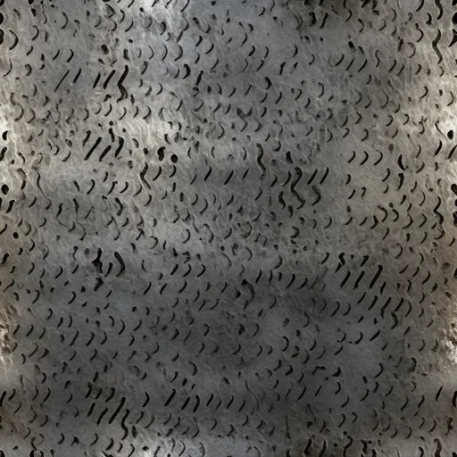 Prompt: seamless rough metal texture