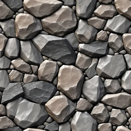 Prompt: seamless nanite rock mix texture