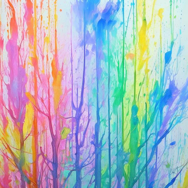 Prompt: an artistic pastel colored painting that is colored by water colors. suitable for home decor.  