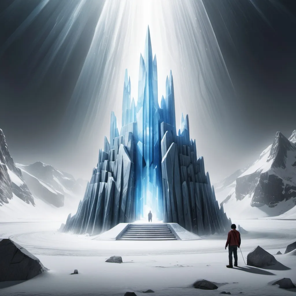 Prompt: fortress of solitude