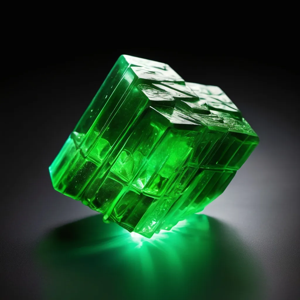 Prompt: coloured kryptonite