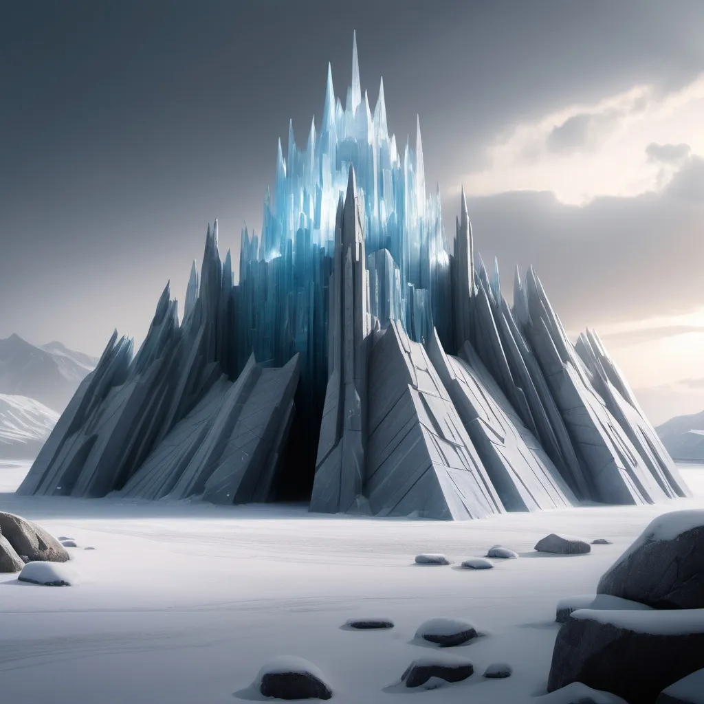 Prompt: fortress of solitude