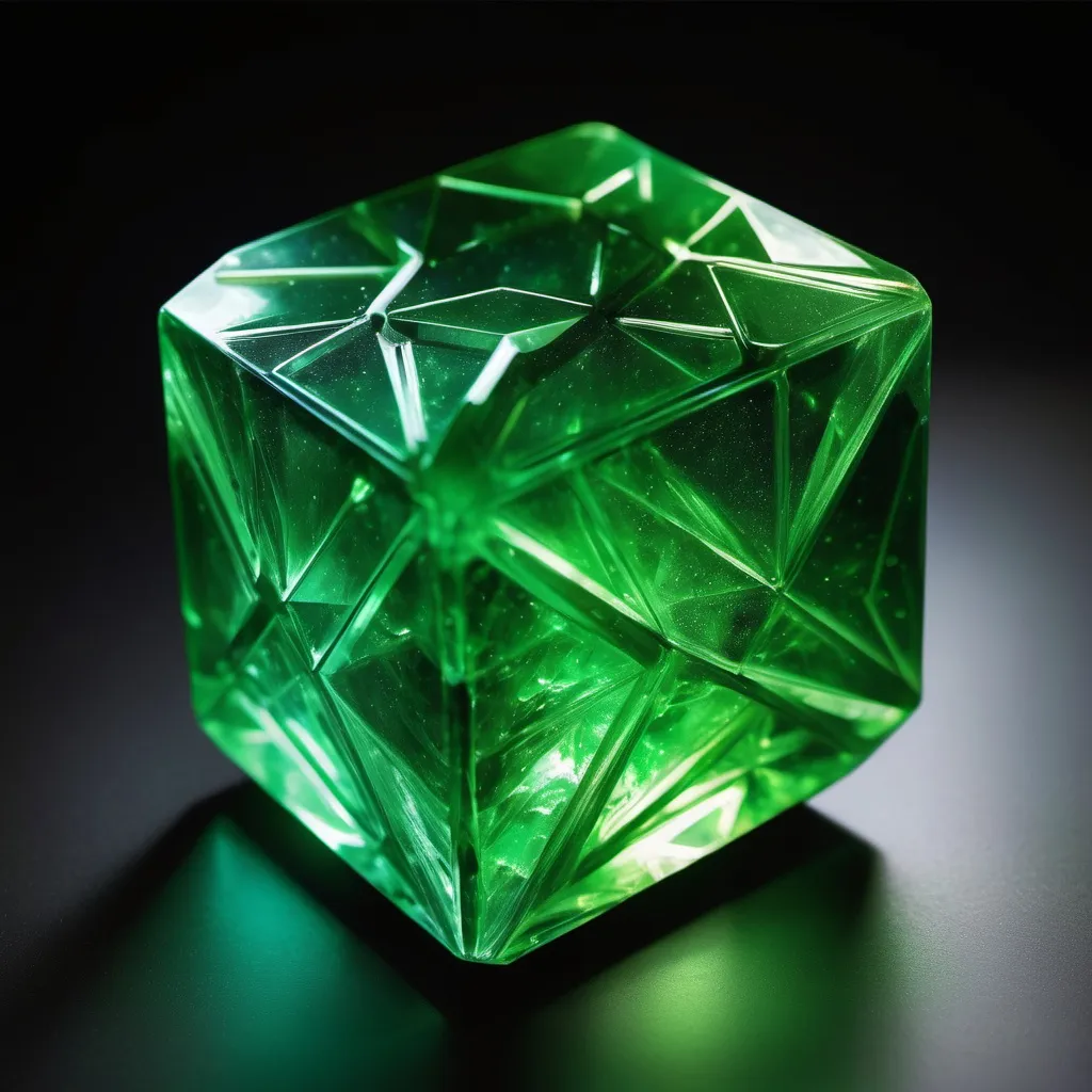 Prompt: coloured kryptonite