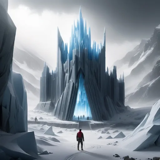 Prompt: fortress of solitude