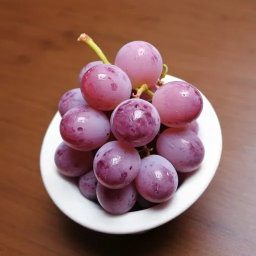 Prompt: Grapes icecream