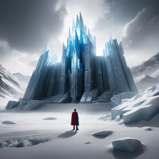 Prompt: fortress of solitude