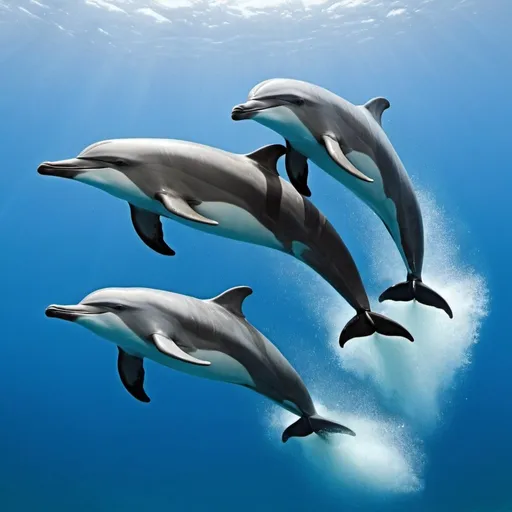 Prompt: ocean dolphins