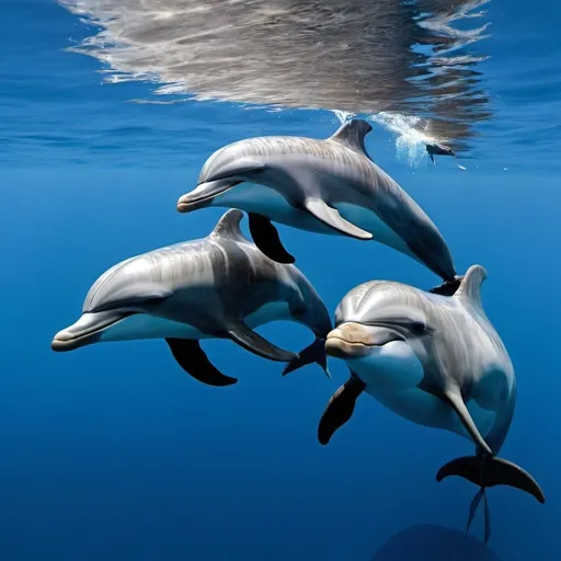 Prompt: ocean dolphins