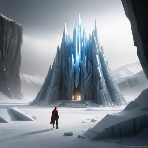 Prompt: fortress of solitude