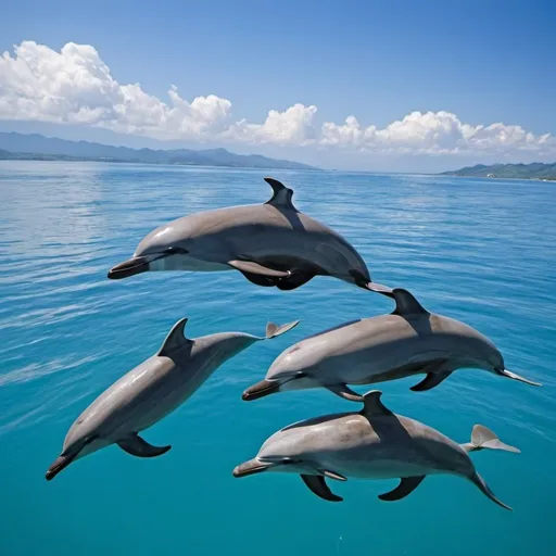 Prompt: ocean dolphins