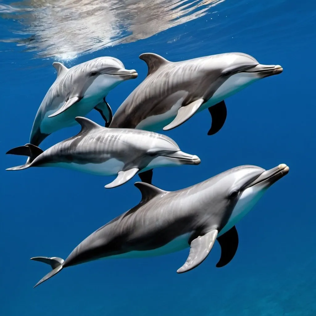 Prompt: ocean dolphins