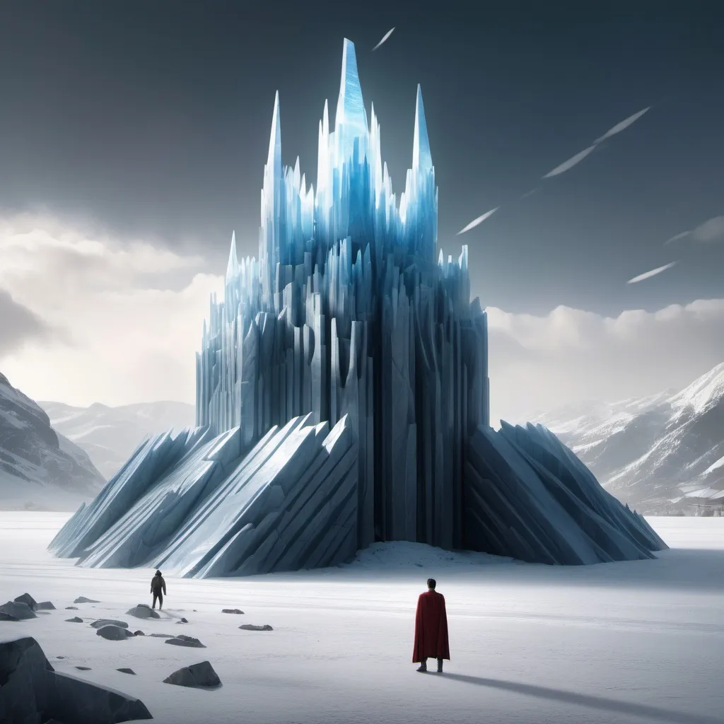 Prompt: fortress of solitude