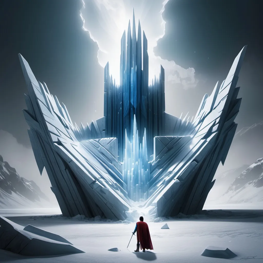 Prompt: fortress of solitude