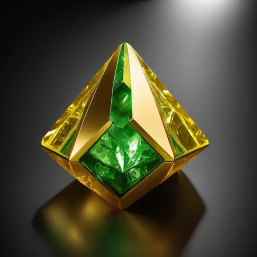 Prompt: kryptonite golden