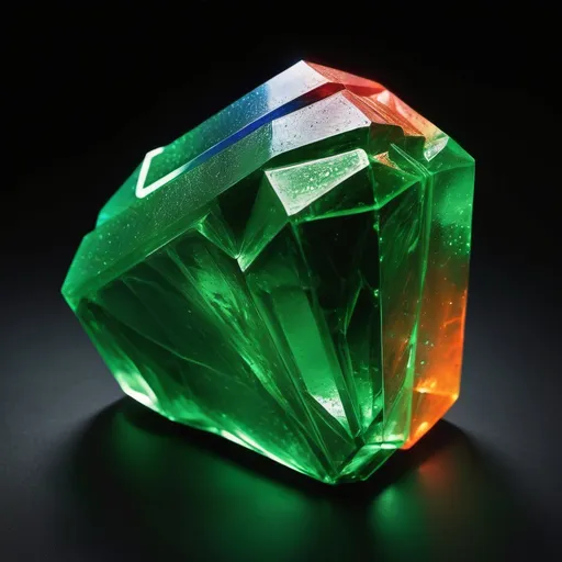 Prompt: coloured kryptonite