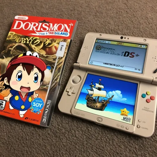 Prompt: Dorisamon The Movie Bobby’s Treasure Island From FuRyu on The Nintendo 3DS🇯🇵