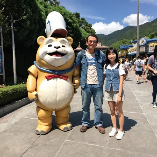 Prompt: Stand By Me Dorisamon The Movie Universal Studios🇯🇵