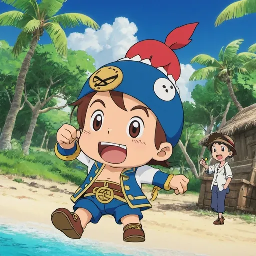 Prompt: Dorisamon The Movie Bobby’s Treasure Island From FuRyu by Finunkouyo TV Asahi TV Asahi Shin-Ei Animation on The Nintendo 3DS in 2018🇯🇵
