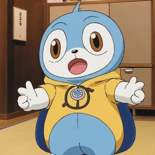 Prompt: Dorisamon by Finunkouyo TV Asahi Shin-Ei Animation Bang Zoom! in 2005🇯🇵