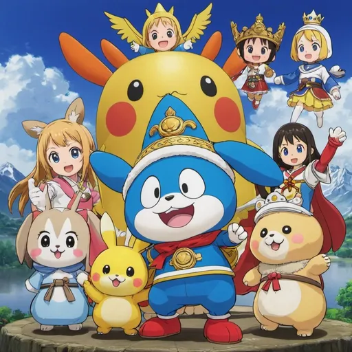 Prompt: Dorisamon Story of Season Friends of the Great Kingdom From Bandai Namco on The PS5🇯🇵