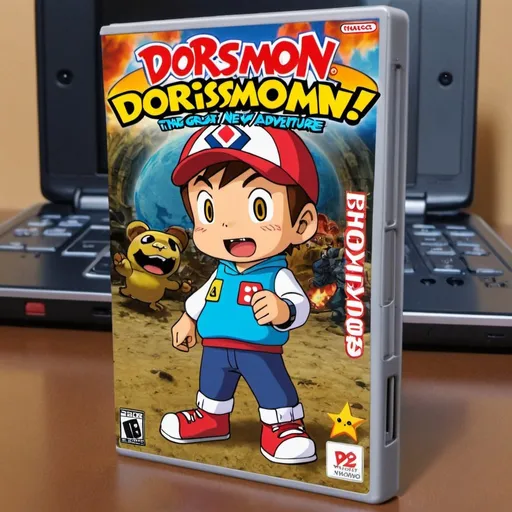 Prompt: Dorisamon:The Movie Bobby’s New Great Adventure into the Underworld DS From Namco on The Nintendo DS in 2007🇯🇵
