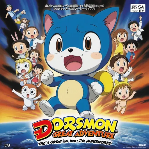 Prompt: Dorisamon The Movie Bobby’s New Great Adventure into The Underworld DS From Sega Nintendo DS by Finunkouyo TV Asahi Shin-Ei Animation in 2007🇯🇵
