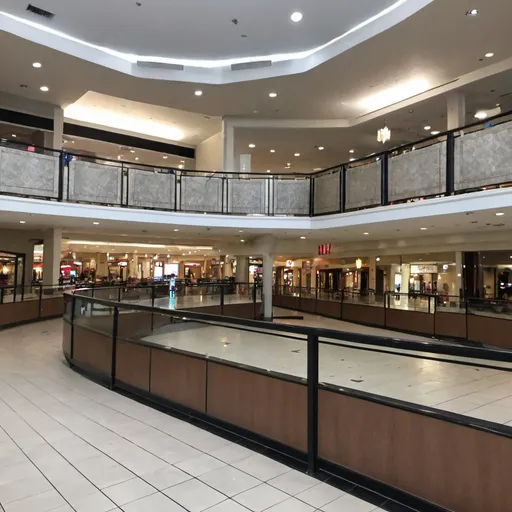 Prompt: Rating Pending To Mature 17+ 🛣️ Ridge Hill Mall Outside
