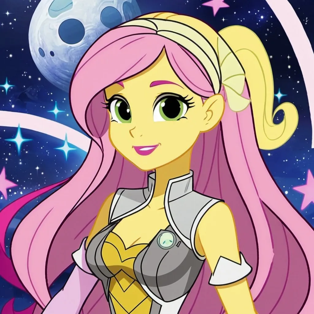 Prompt: star wars equestria girls fluttershy