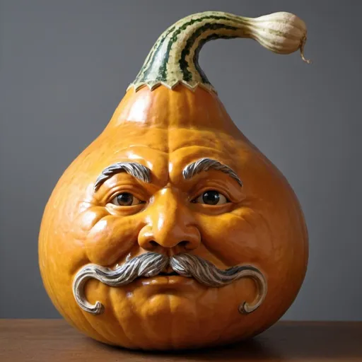 Prompt: god if he was a gourd
