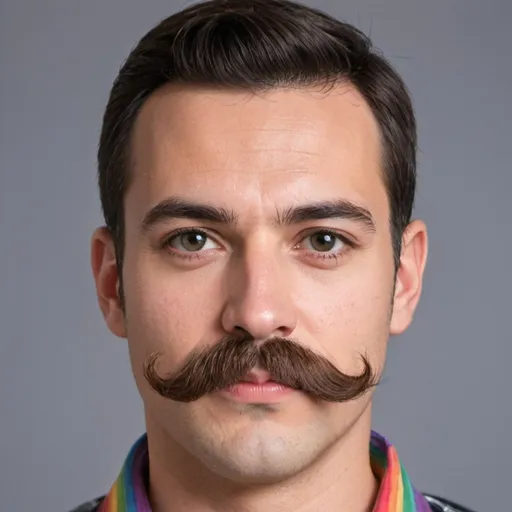 Prompt: Mustache gay